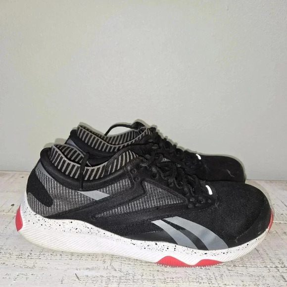 Reebok HIIT TR Composite Safety Toe Work Shoes Men's Size 9.5 Black Sneakers - Picture 1 of 12